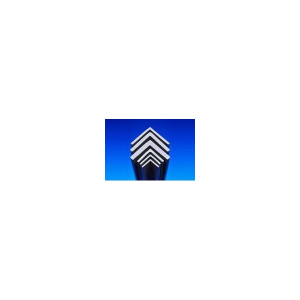 Professional Plastics Gray PVC Angle, 1.25 X 1.250 X .250 Thick X 10FT Each PPVCGY1.250X1.250X.250X10FT - main
